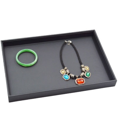 jewelry display tray - Black PU Leather Display Tray C00600 product view 06
