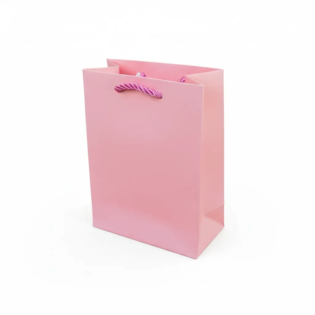 jewelry gift bags - 10-Pack Small Paper Gift Tote Bags with Rope Handles 4.25 2.25 6 in SB1645-BK product view 07