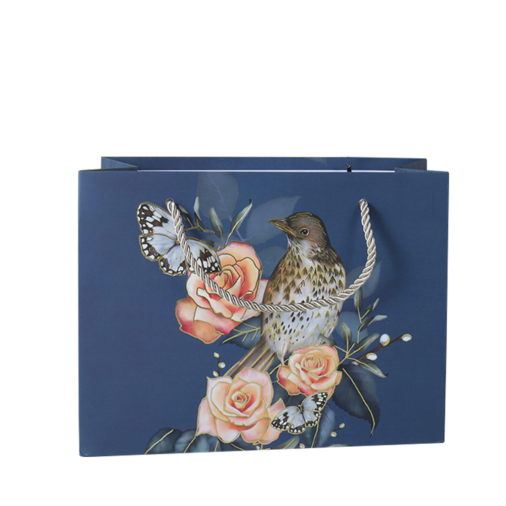 jewelry gift bags - 12 Green Paper Bags Bag SB07-P-X S product view 08