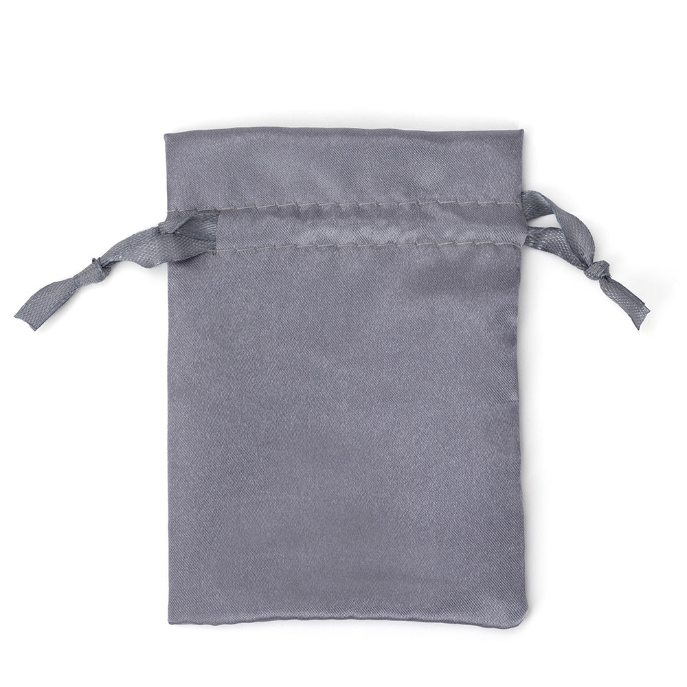 jewelry pouch - 50pcs Green Champagne Satin Pouches Bags Bag JP012-SA-BK product view 06