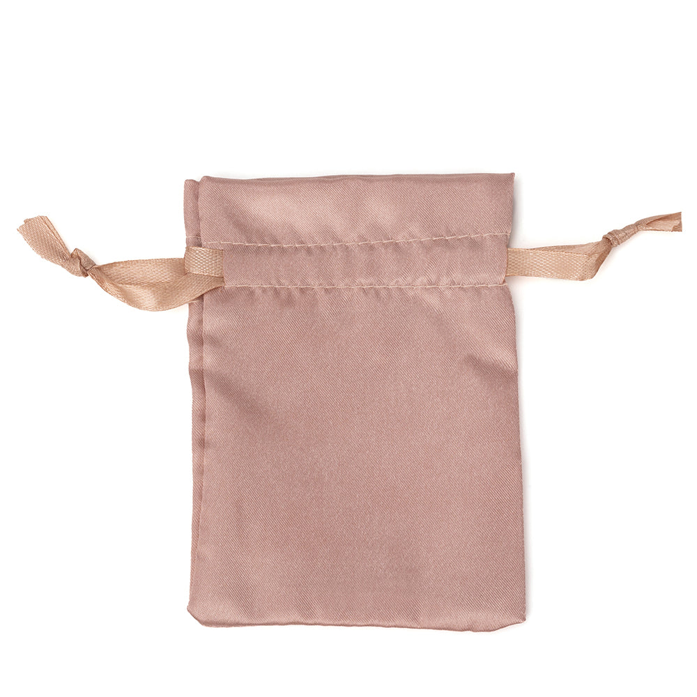 jewelry pouch - 50pcs Green Champagne Satin Pouches Bags Bag JP012-SA-BK product view 09