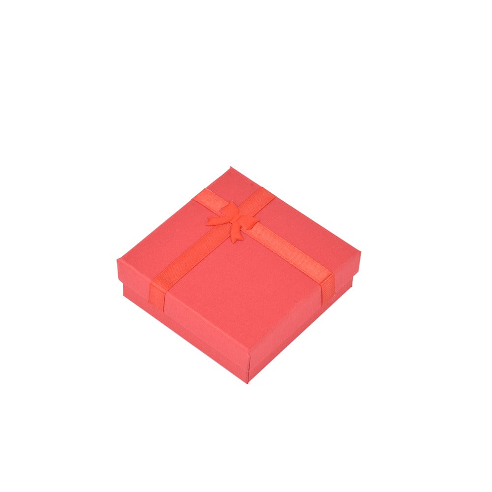 necklace box - 12pcs Red Necklace Boxes B10-44-R side view