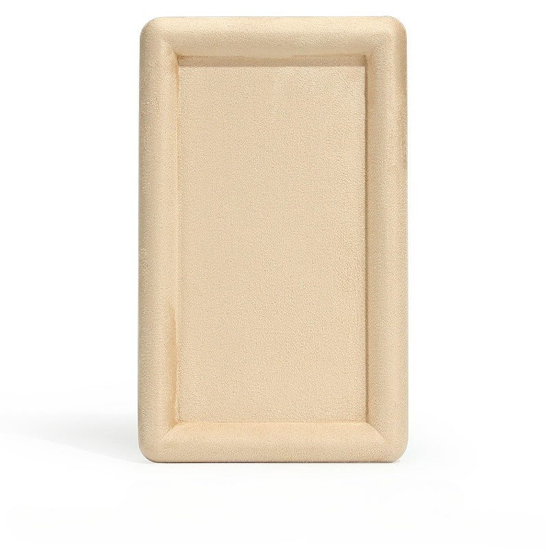 necklace display and watch display - Velvet Leather Display Tray Necklace Watch C01103 detail view