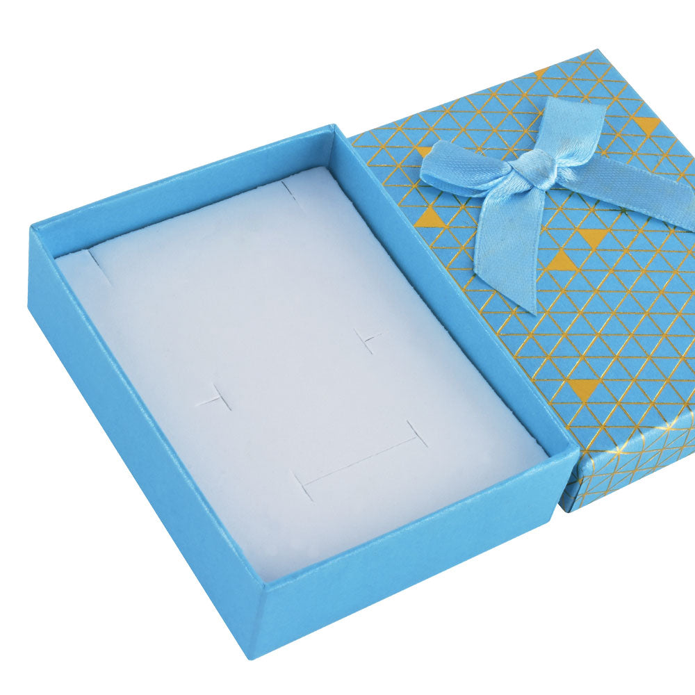 pendant box - 12pcs Gold Pendant Boxes B15-34-MX1 side view