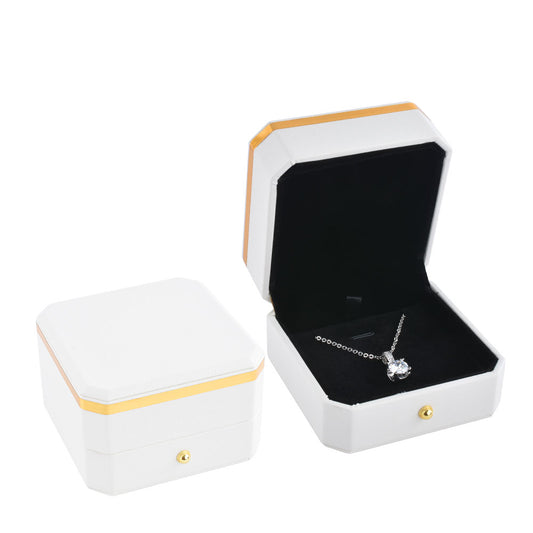 pendant box - PU Pendant Box P09P-W BK open view