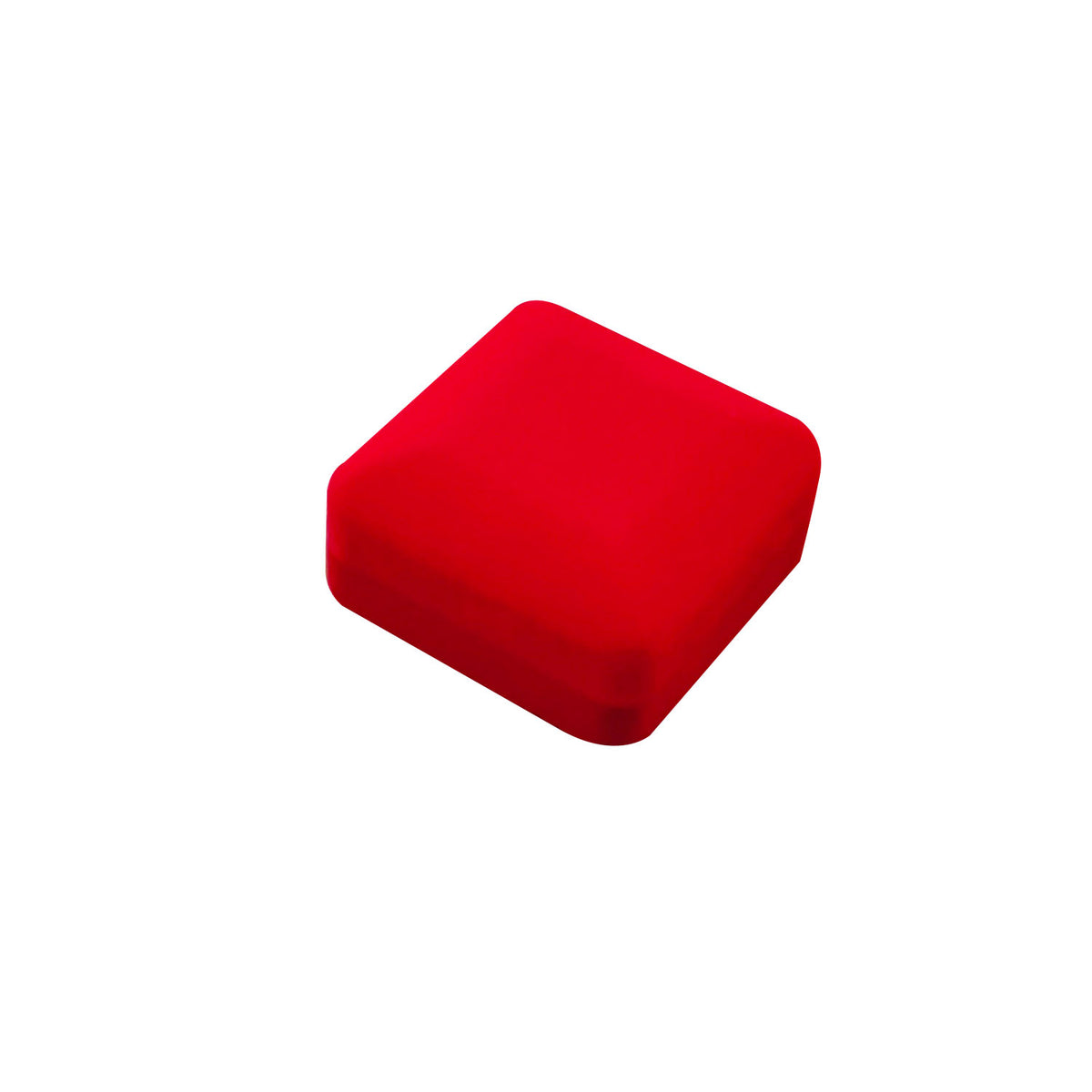 pendant box - Red Square Velvet Pendant Boxes - 12 Pack YP9-RD detail view