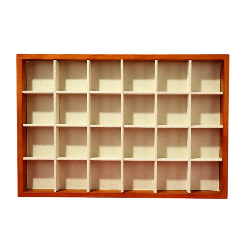 pendant display - Wood Display Tray Pendants C00792 product view 06