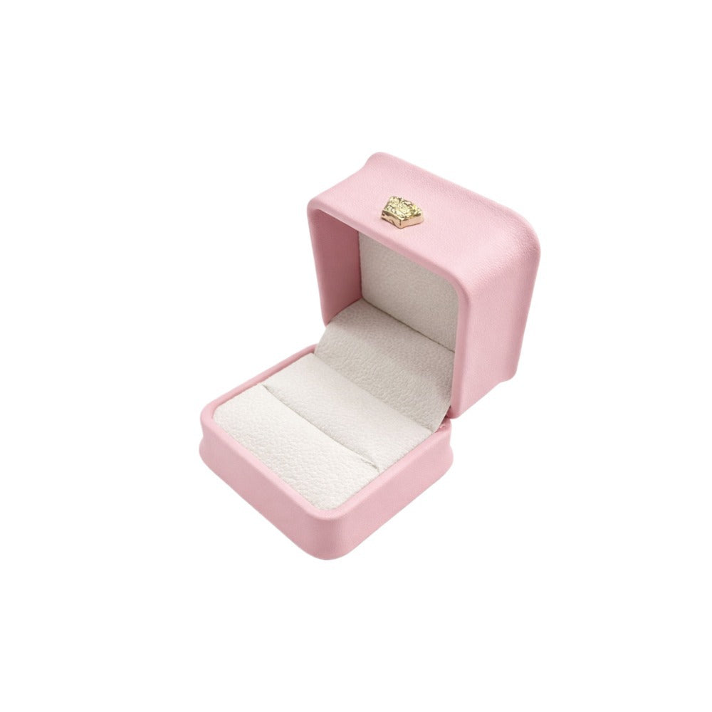 pink white ring front