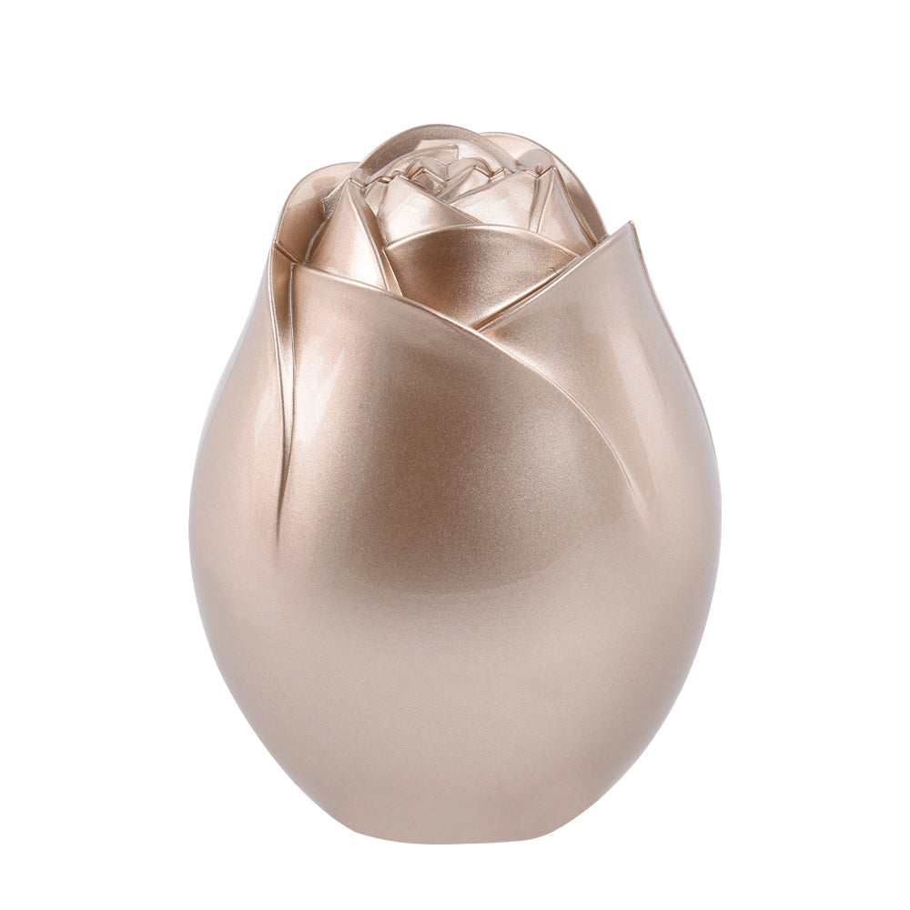 ring box - Champagne Rose Ring Box open view