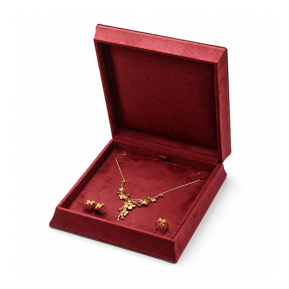 ring box and earring box and pendant box - PU Leather Box Ring Pendant Earrings C00259 product view 11