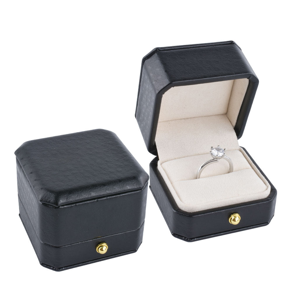 ring box - Ring Box P11R2-BK BE open view