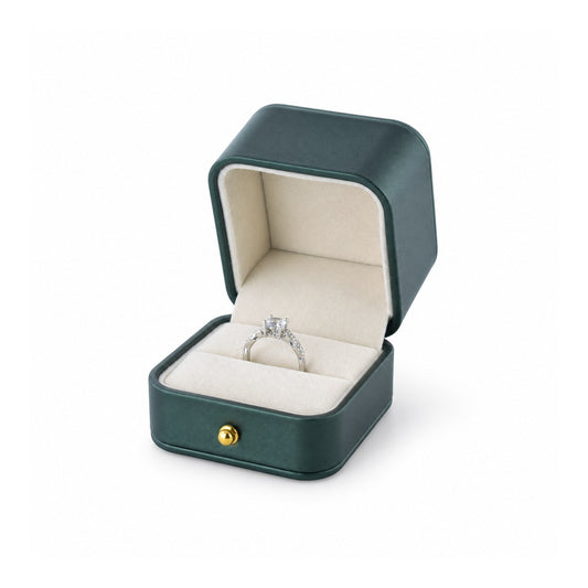 ring box - PU Ring Box P12R-JA BE front view