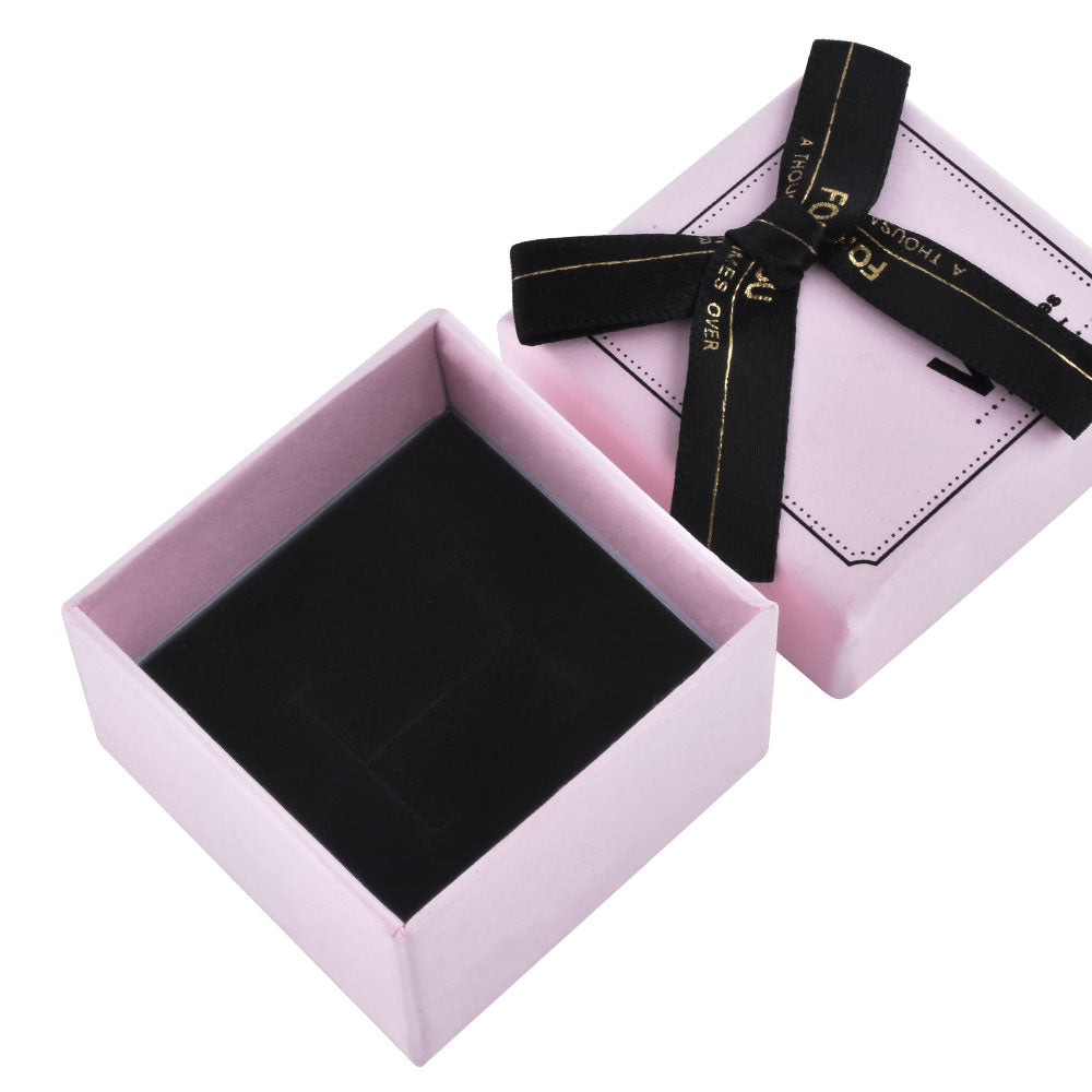 ring box - 24pcs Cardboard Ring Boxes B15-22-MX7 side view
