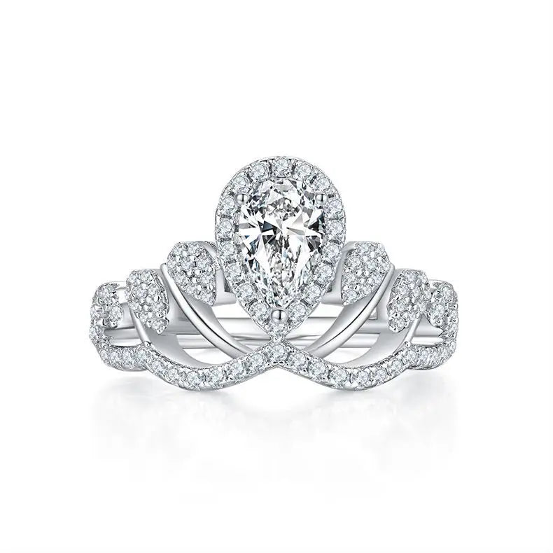 ring box and sterling silver jewelry - 925 Silver Ring Box SLM0054R-silver-6 open view