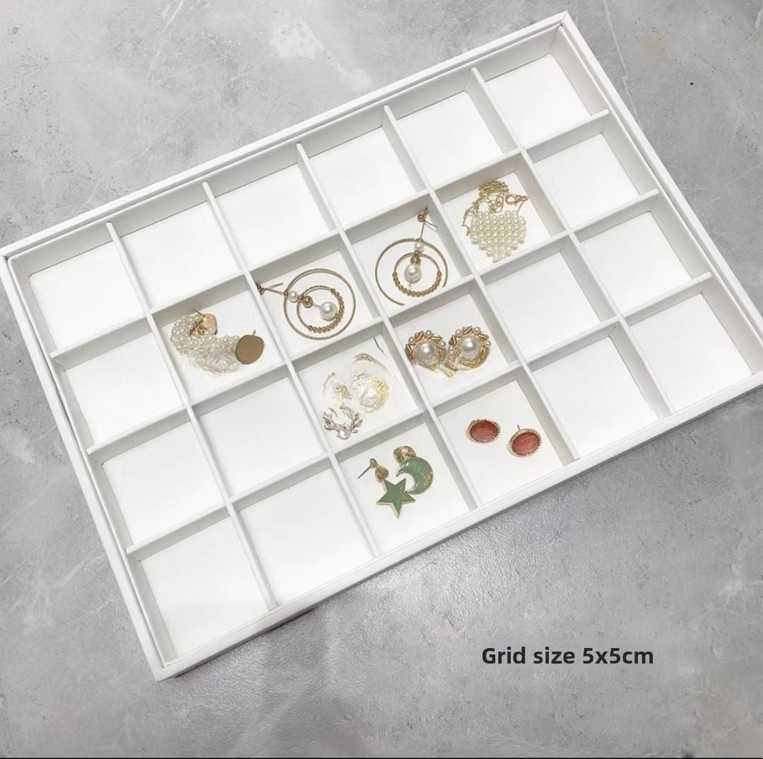 ring display and bracelet display and necklace display - Leather Tray Necklace Ring Bracelet DC0002 product view 30
