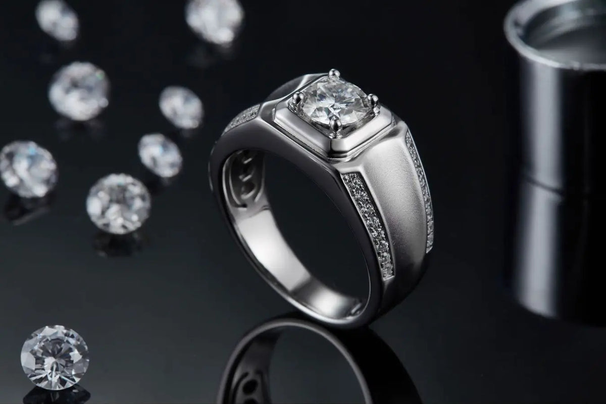 sterling silver jewelry - Silver Ring SLM0066R-silver-6 product view 05