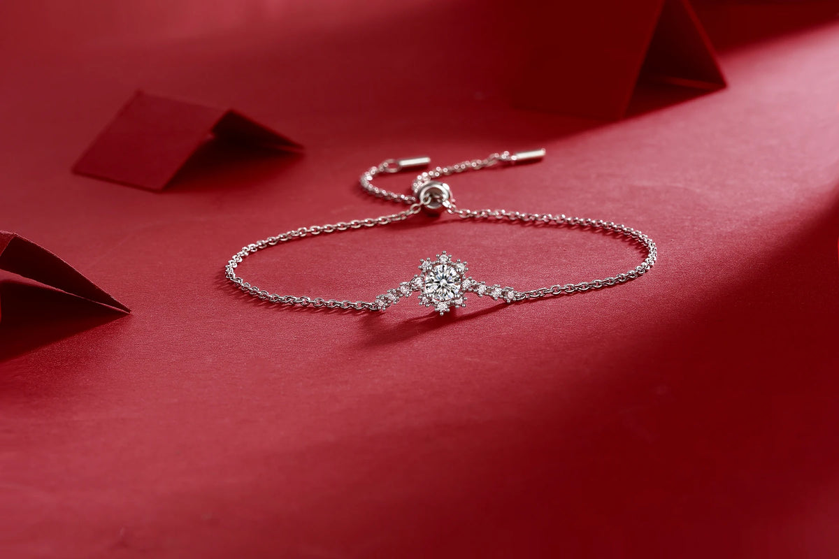 sterling silver jewelry - 100 Silver Bracelets Bracelet SLM0053B-silver-19cm detail view