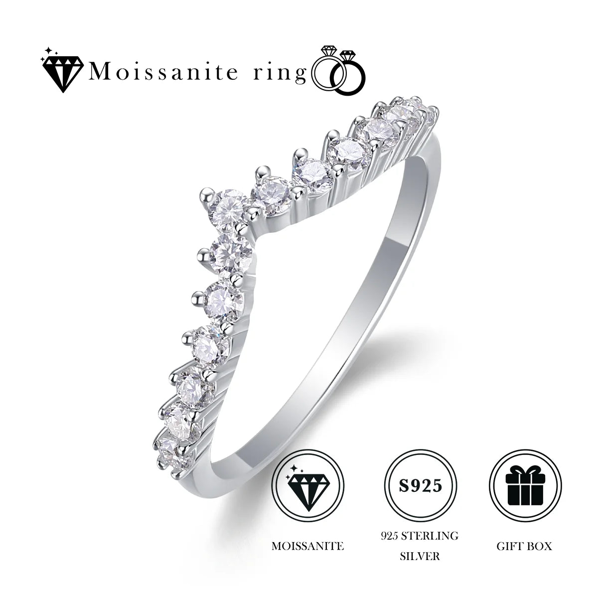 sterling silver jewelry - 925 Silver Rings Ring SLM0141R-silver-6 product view 06