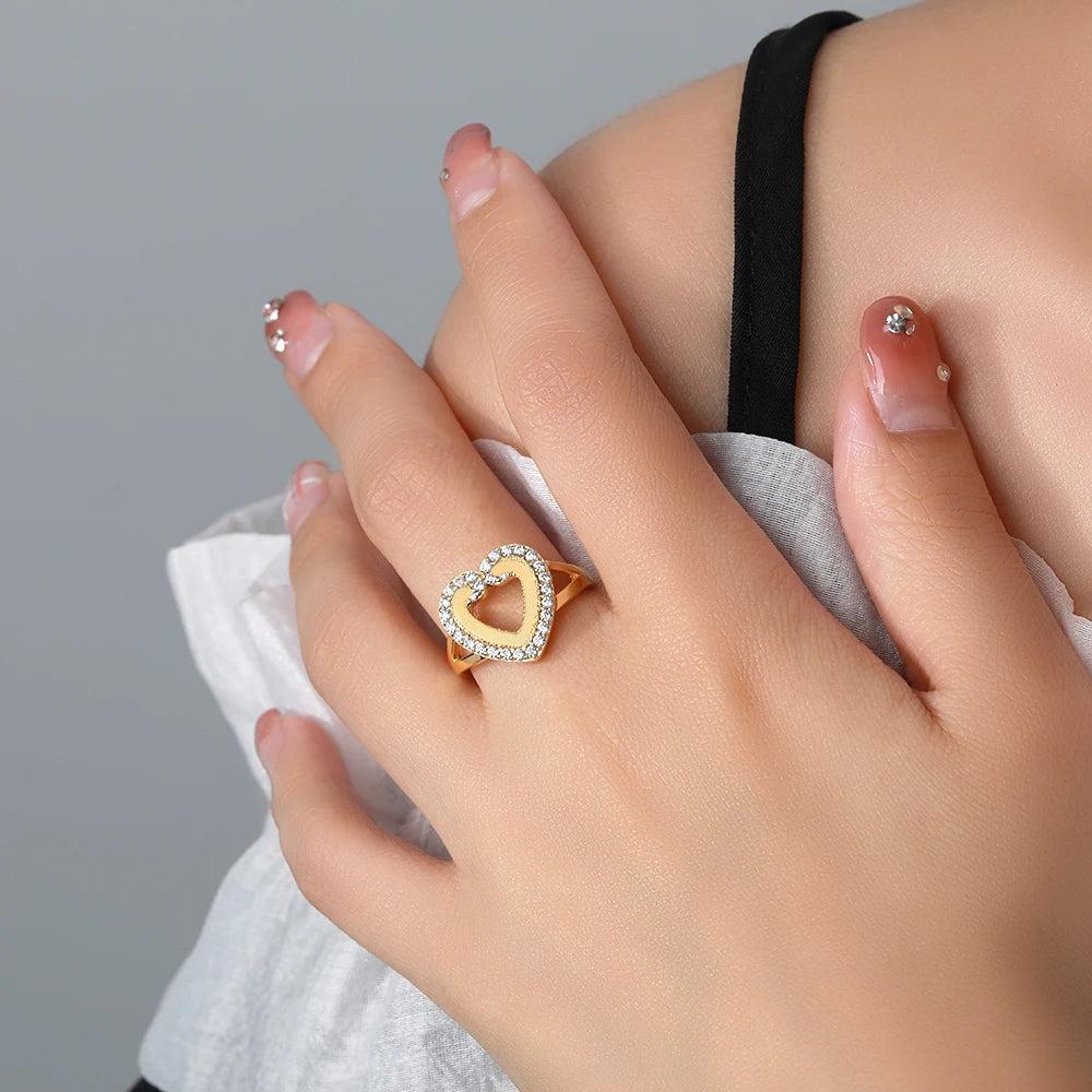 sterling silver jewelry - Silver Gold Rings SLZ0010R-catalogue-6 product view 05