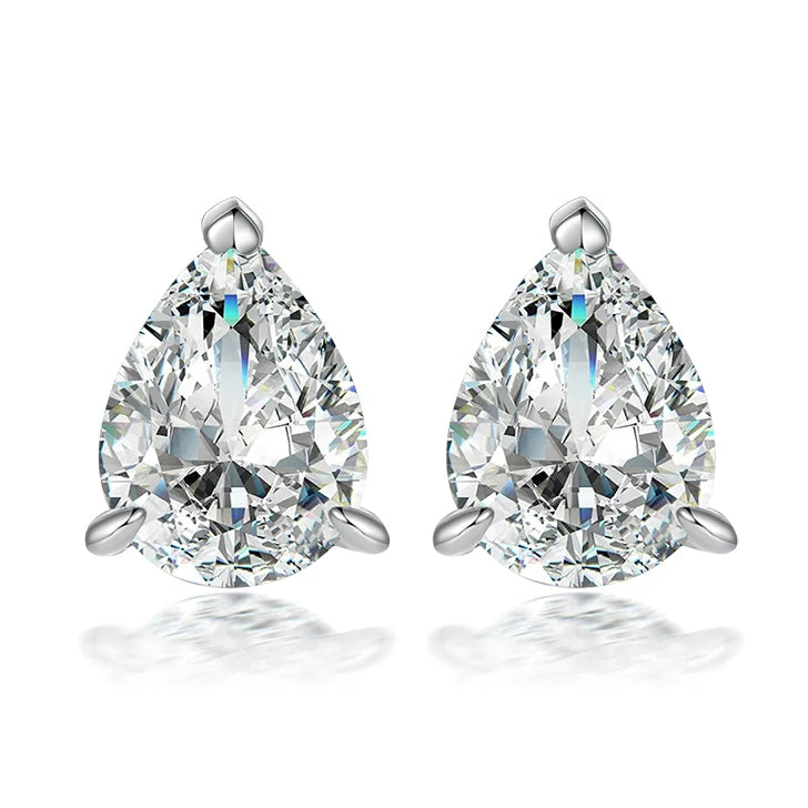 sterling silver jewelry - 925 Silver Earring SLM0025E-catalogue front view