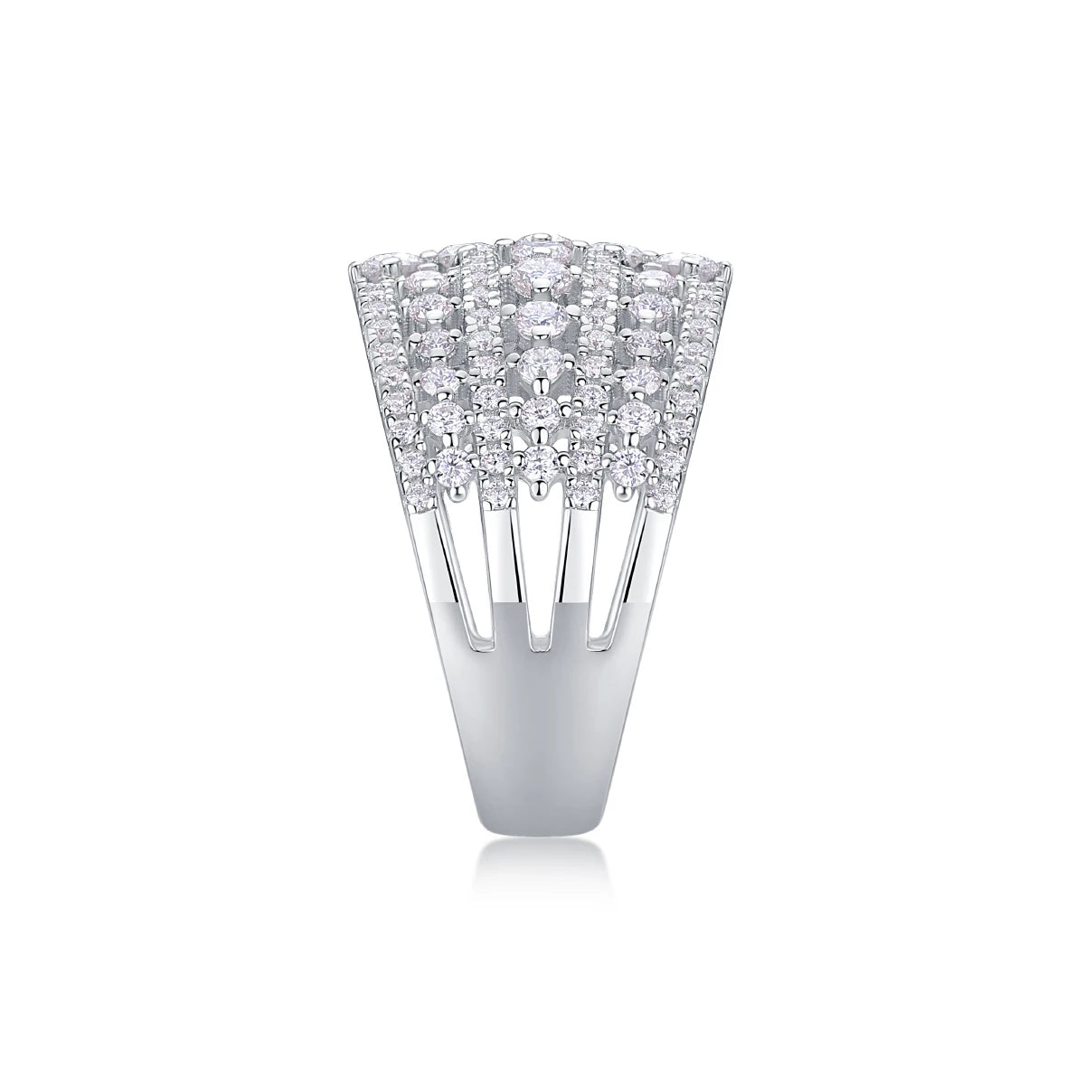 sterling silver jewelry - 925 Silver Rings Ring SLM0134R-silver-6 detail view