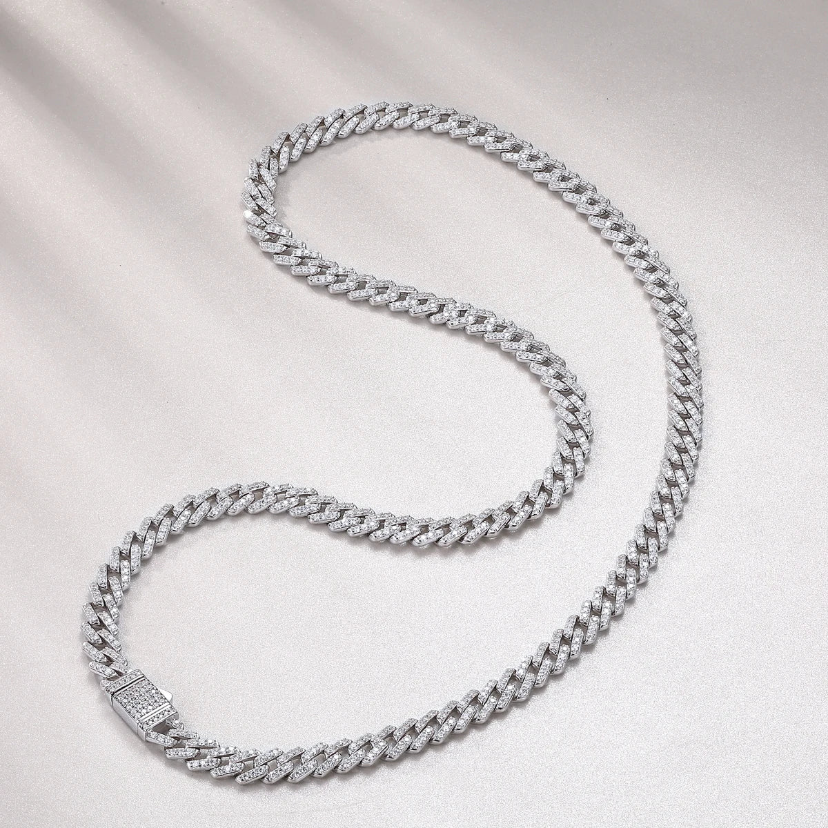 sterling silver jewelry - 925 Silver Bracelets Bracelet SLM0059B-silver-19cm side view