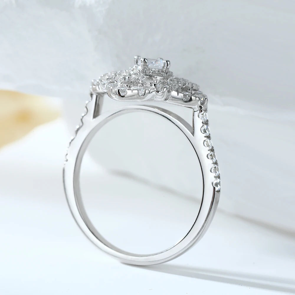 sterling silver jewelry - 925 Silver Rings SLZ0007R-catalogue-6 side view