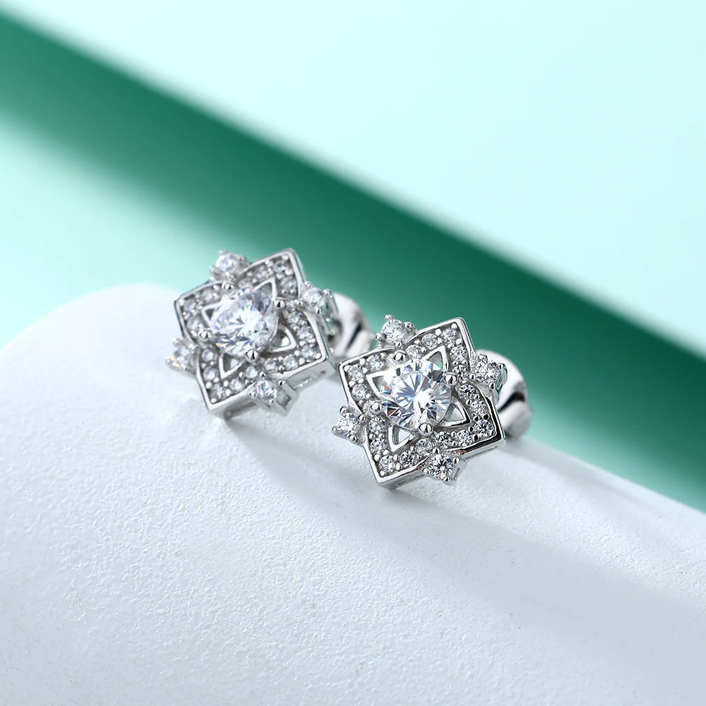 sterling silver jewelry - 925 Silver Earring Earrings SLM0015E-catalogue detail view