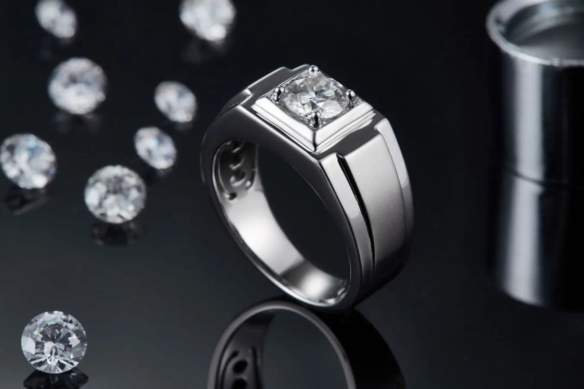 sterling silver jewelry - 925 Silver Ring SLM0076R-silver-6 detail view