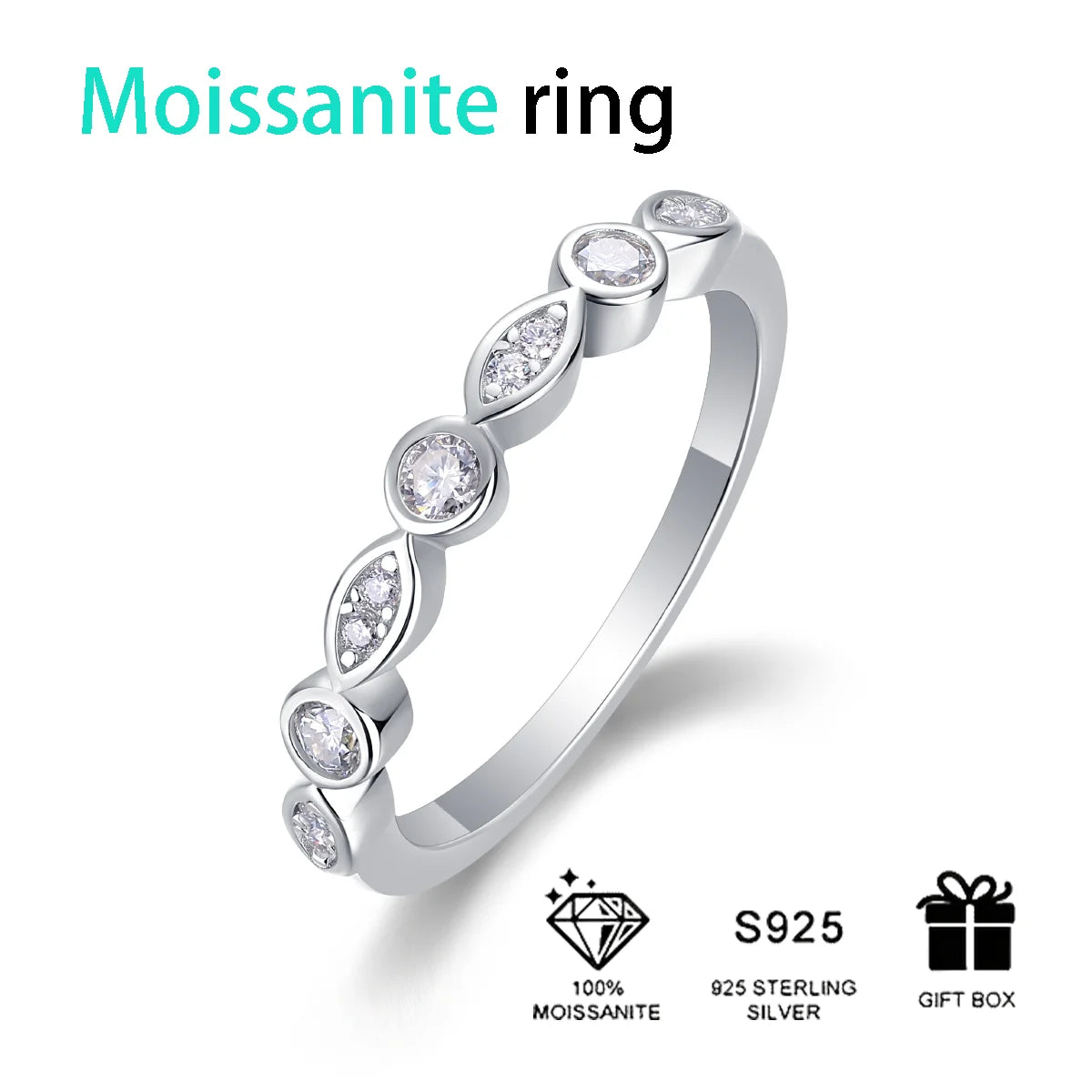 sterling silver jewelry - Silver Ring SLM0133R-Pink-5 product view 05
