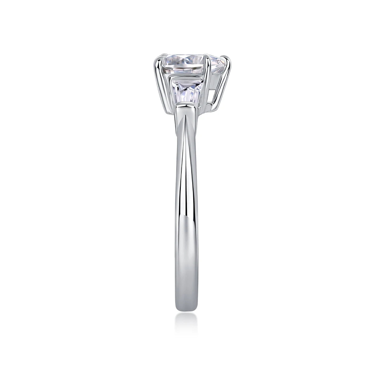 sterling silver jewelry - 925 Silver Rings Ring SLM0129R-silver-6 side view