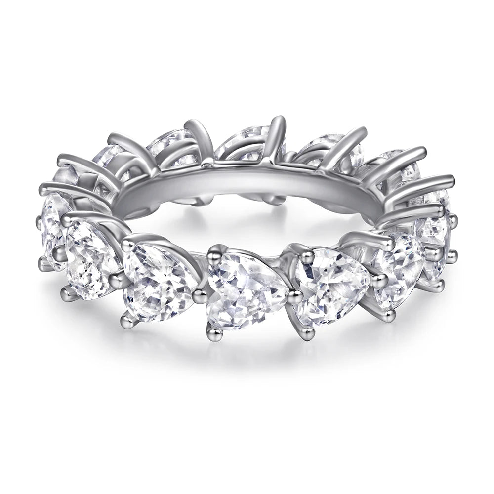 sterling silver jewelry - 925 Silver Ring SLZ0038R-rhodium plated-5 product view 05
