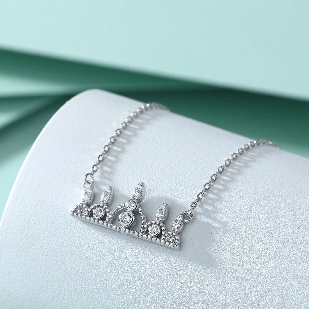 sterling silver jewelry - 925 Silver Pendant Necklaces SLZ0010N-Rhodiun open view
