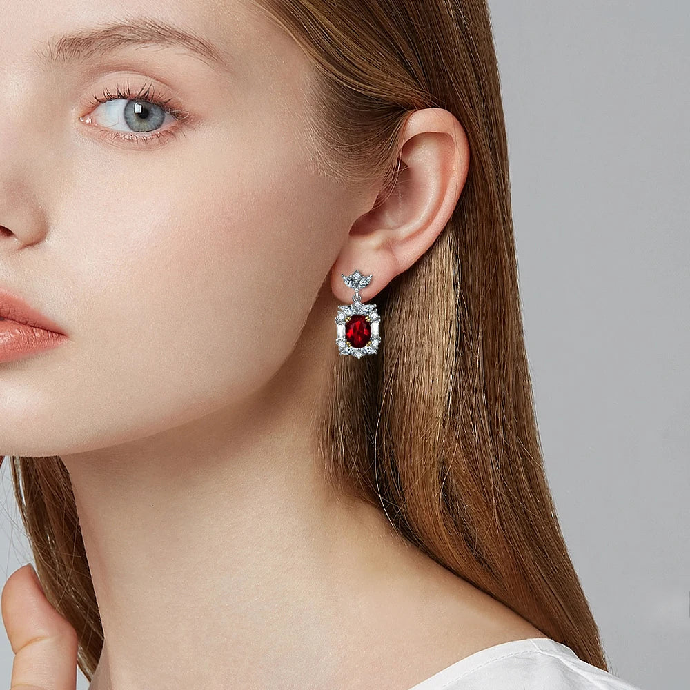 sterling silver jewelry - 925 Gold Silver Earring SLM0023E-catalogue product view 05