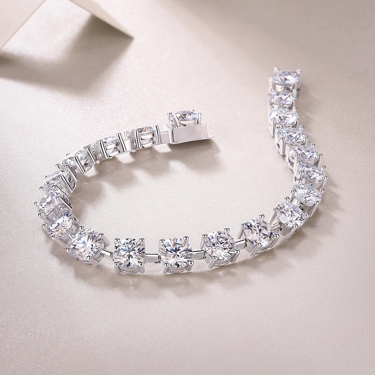 sterling silver jewelry - 925 Silver Bracelet Bracelets SLM0067B-silver-16.5cm detail view