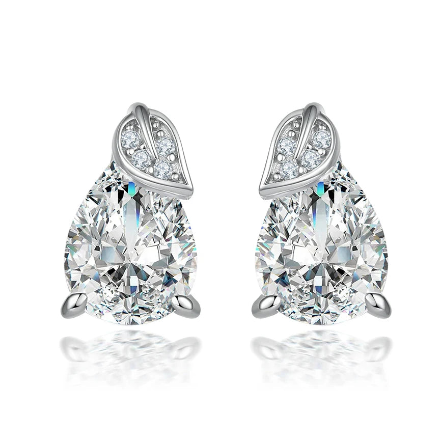 sterling silver jewelry - Silver Earring Earrings SLM0016E-catalogue front view