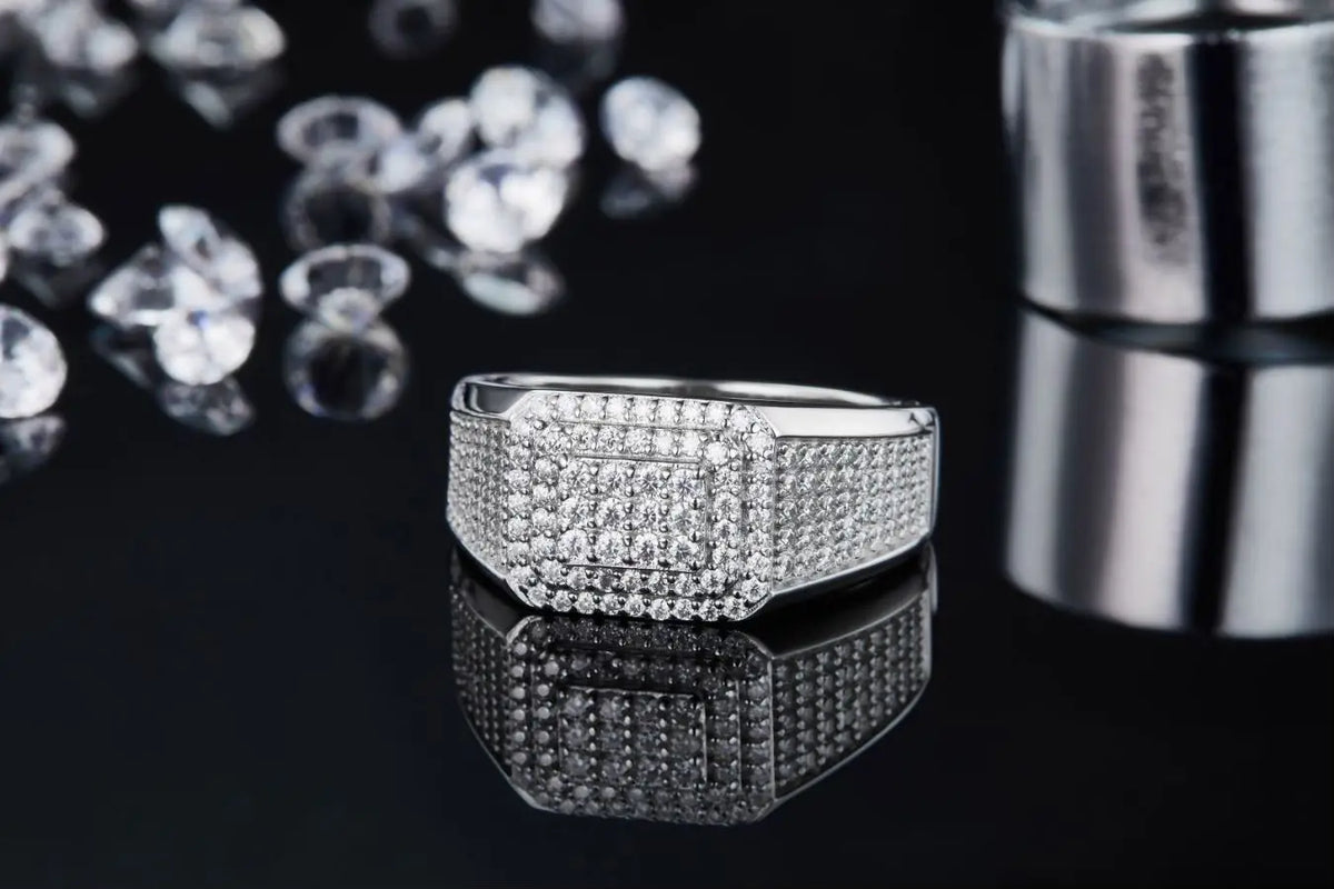 sterling silver jewelry - Silver Ring SLM0071R-silver-6 product view 05