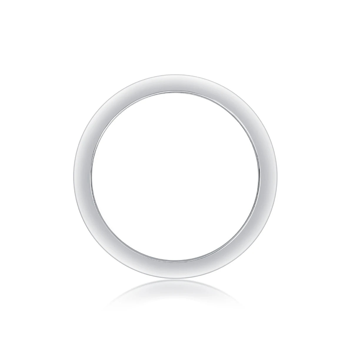 sterling silver jewelry - 925 Silver Rings SLM0140R-silver-6 side view