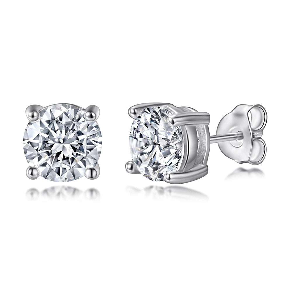 sterling silver jewelry - Silver Earring SLM0007E-catalogue front view