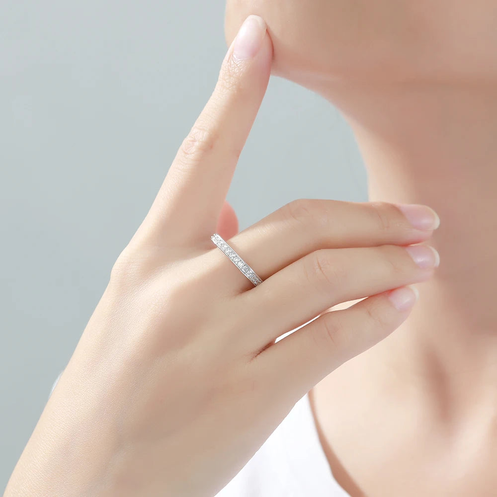 sterling silver jewelry - 925 White Gold Rings SLZ0004R-catalogue-6 product view 05
