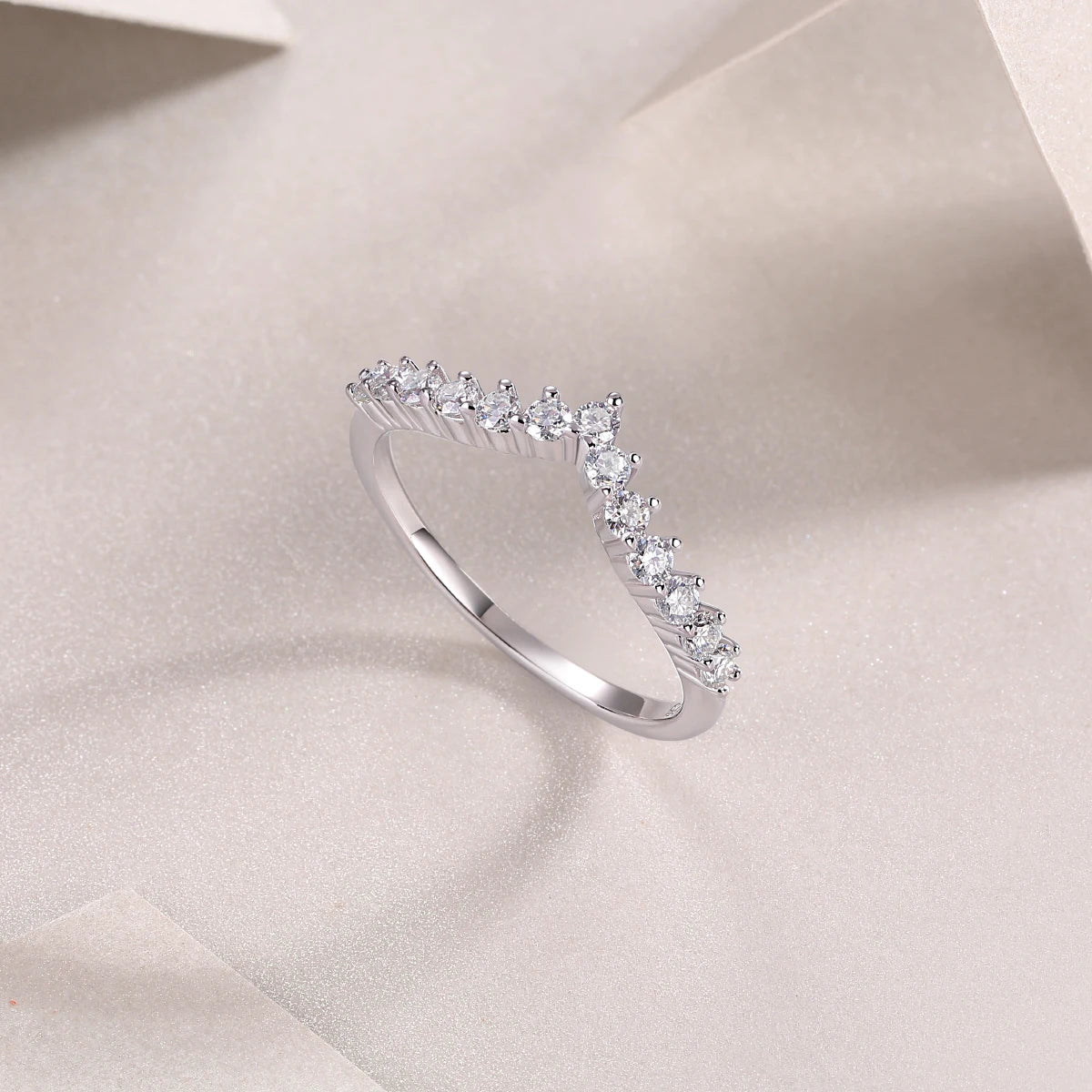 sterling silver jewelry - 925 Silver Ring SLM0144R-silver-6 detail view