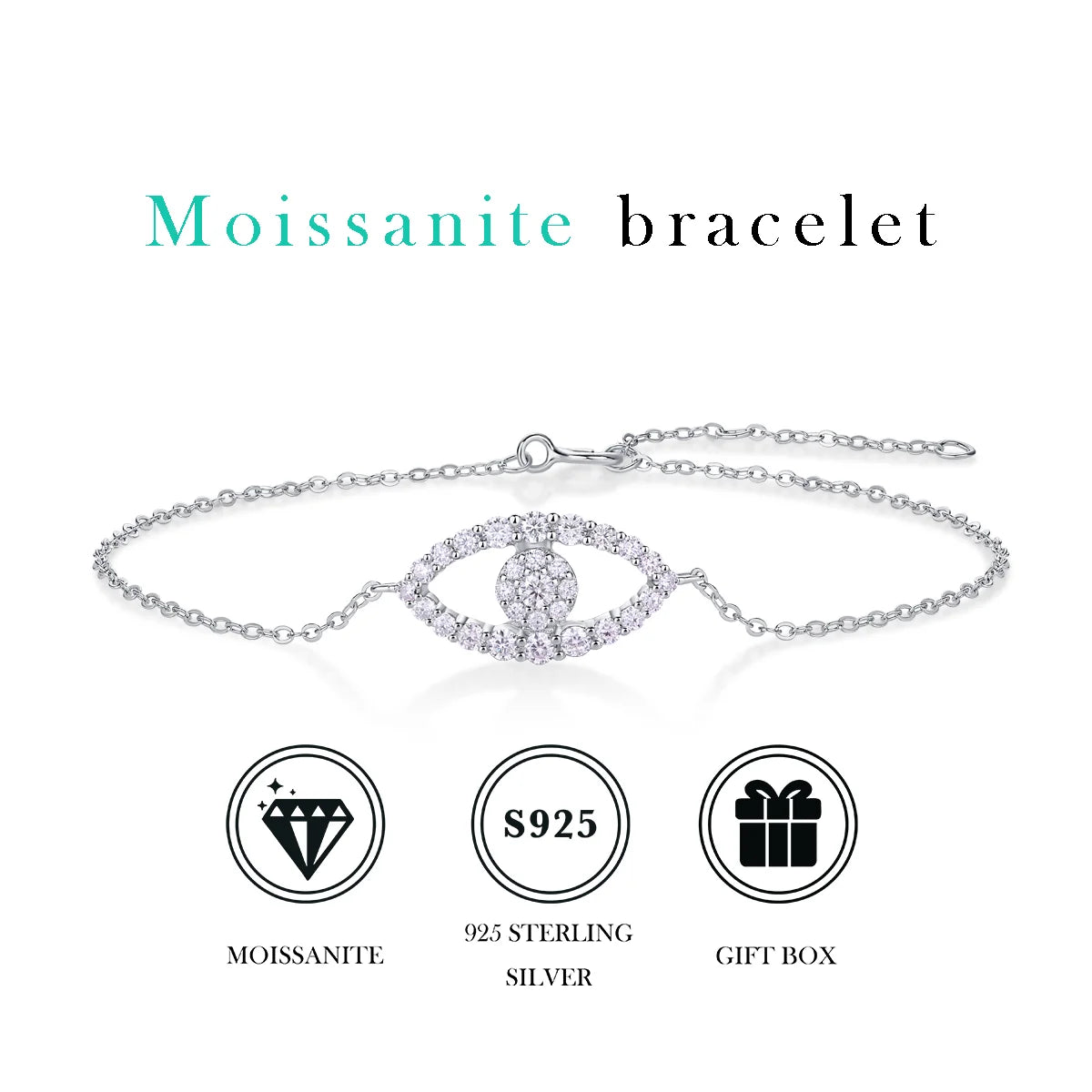 sterling silver jewelry - 925 Silver Bracelet Bracelets SLM0062B-silver-16.5cm product view 06