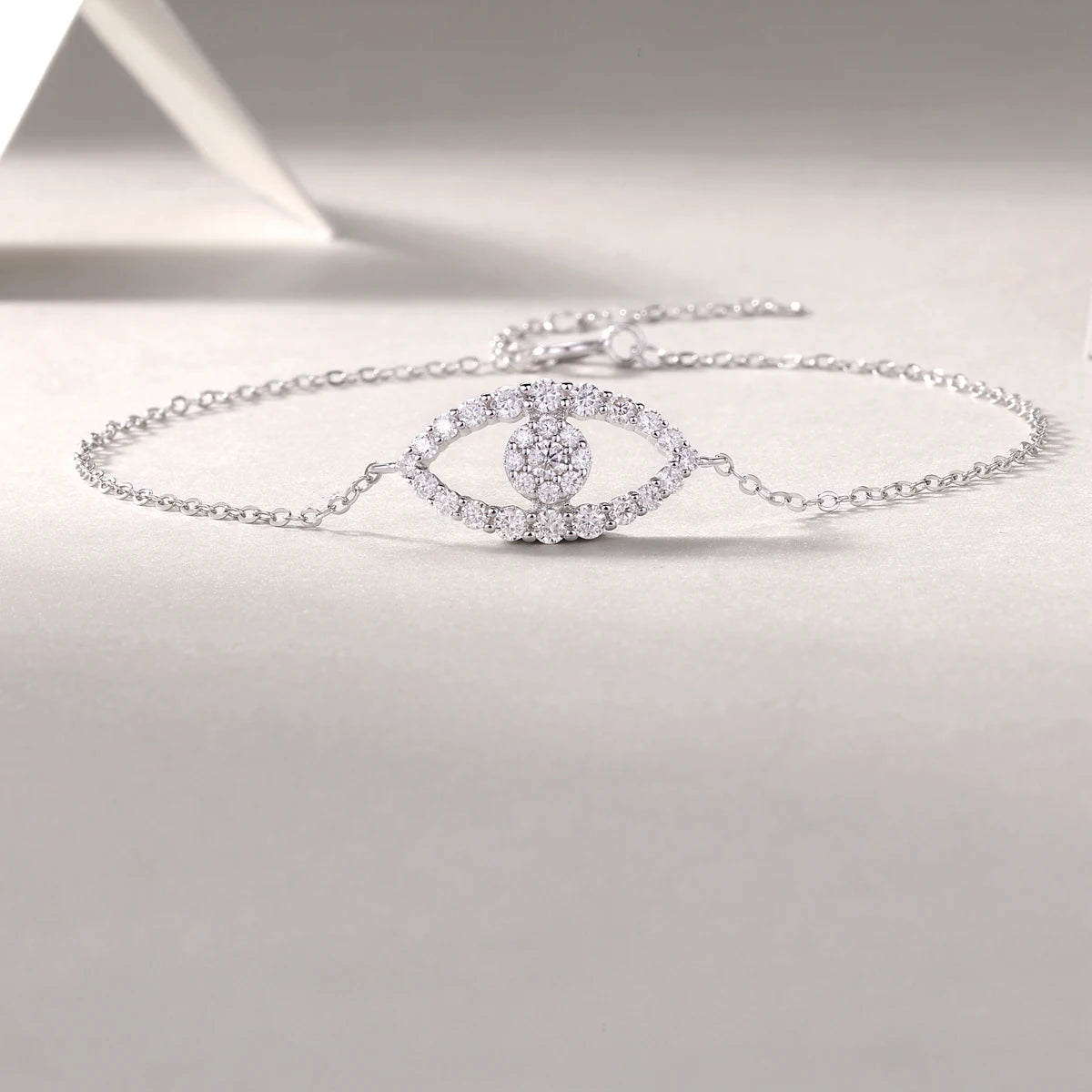sterling silver jewelry - 925 Silver Bracelet Bracelets SLM0062B-silver-16.5cm side view
