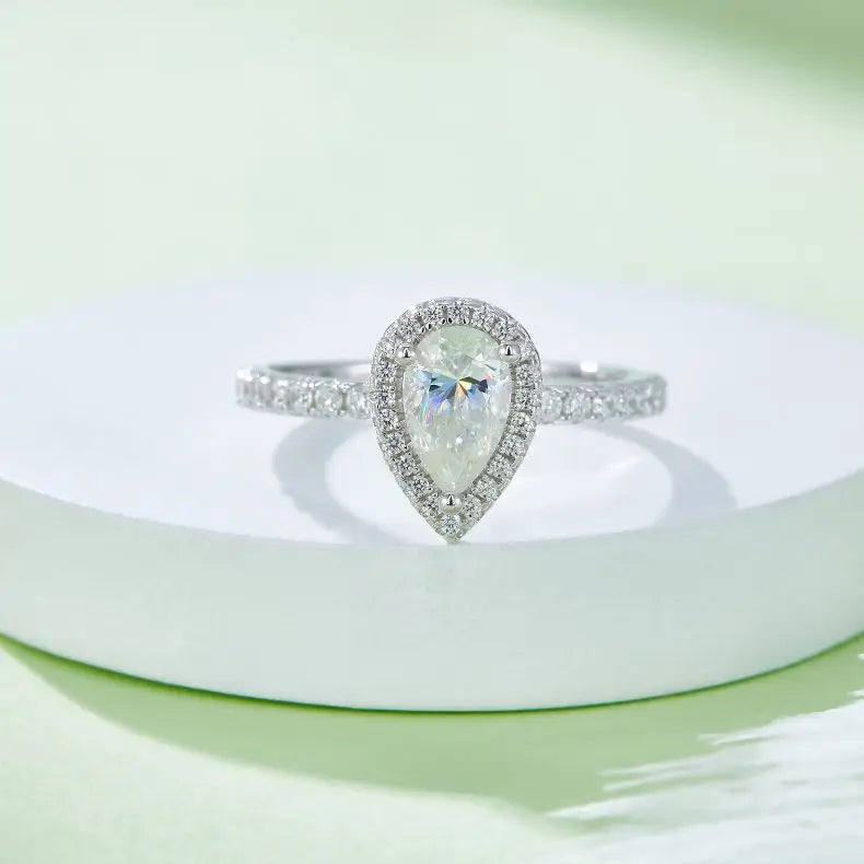 sterling silver jewelry - Ring SLM0051R-White-6 product view 05