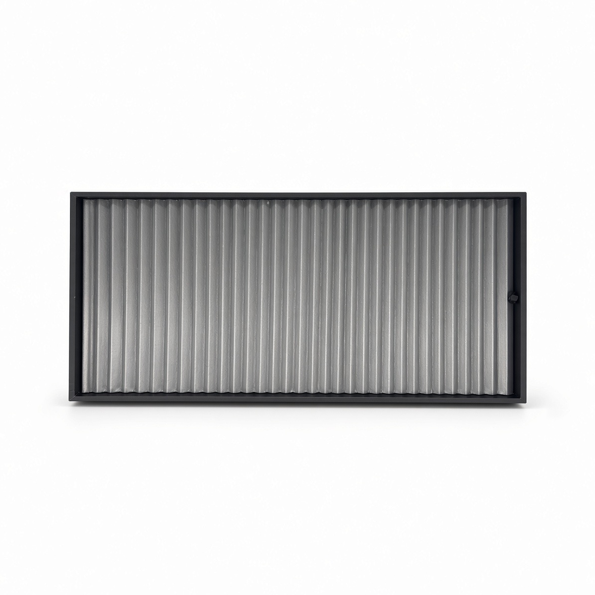 Silver 32-row bracelet display tray front view