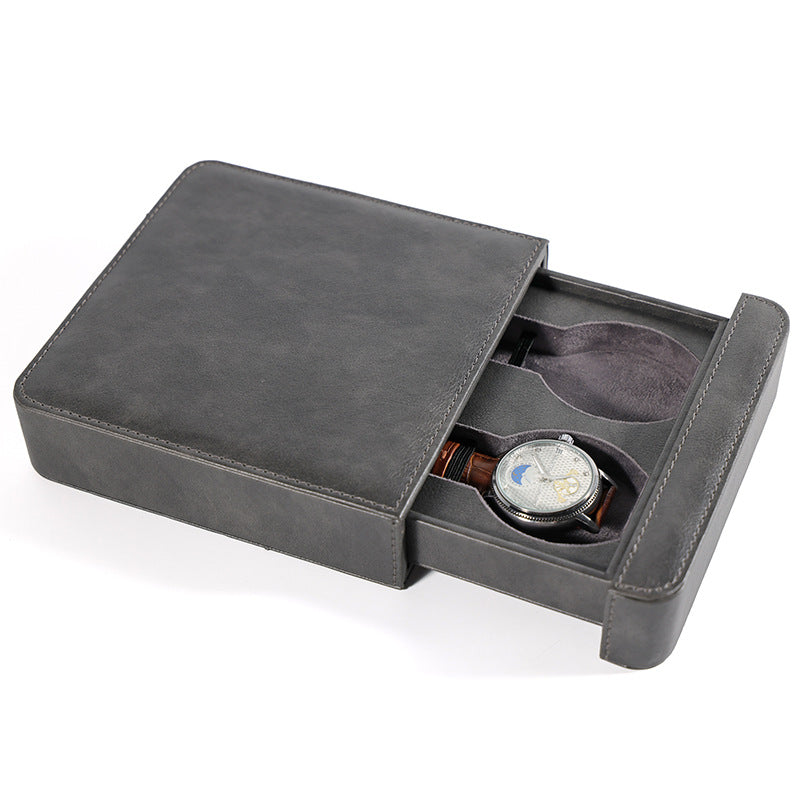 watch box and jewelry gift bags - Leather PU Watch Box Bag C00311 product view 15