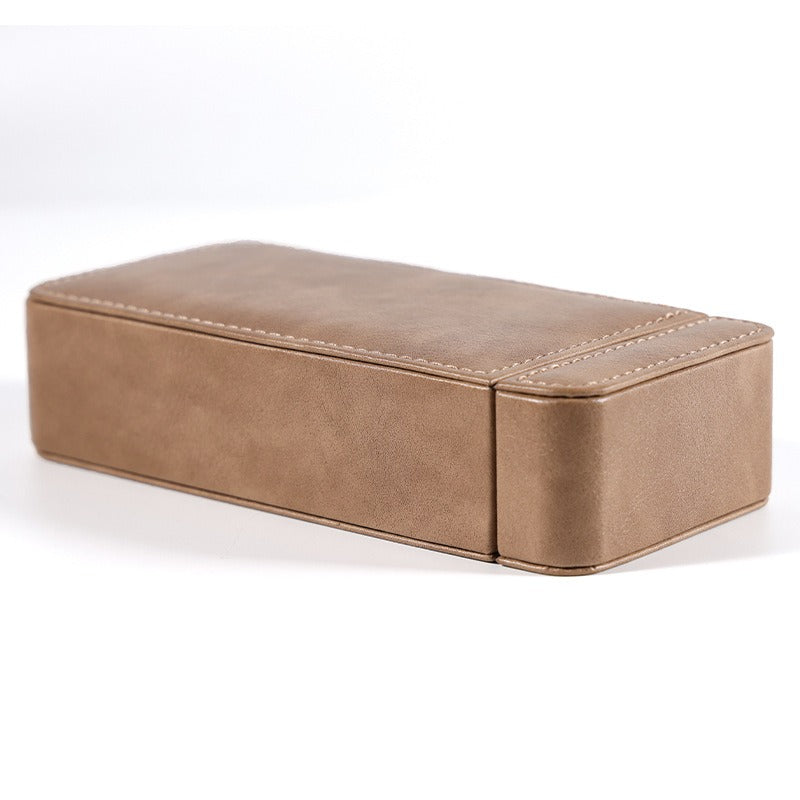 watch box and jewelry gift bags - Leather PU Watch Box Bag C00311 detail view