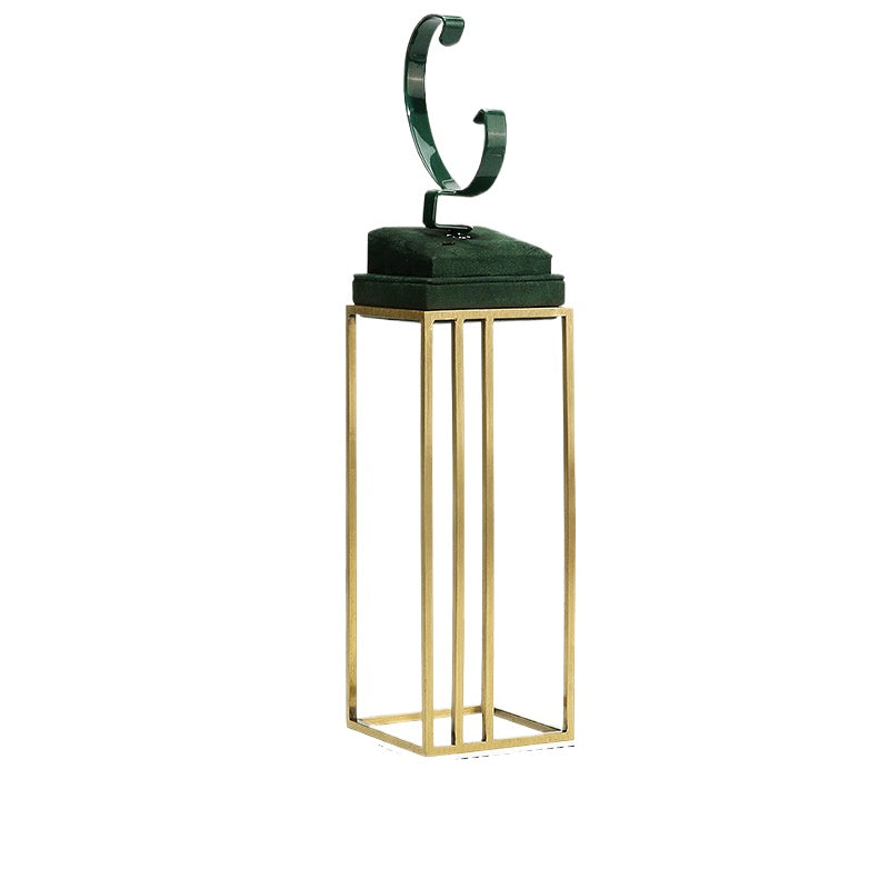 watch display - Green Metal Watch Display Stand Holder C01050 detail view